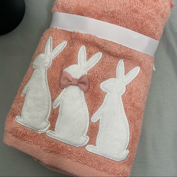 Casaba Bath Casaba Bunny Hand Towels Poshmark